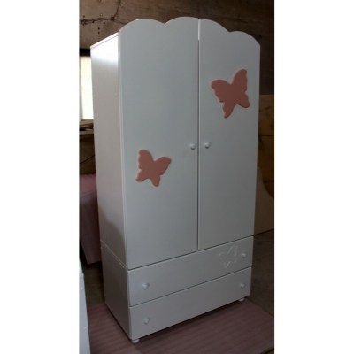 Шкаф Butterfly-2 изготовлен из массива сосны и др. пород дерева